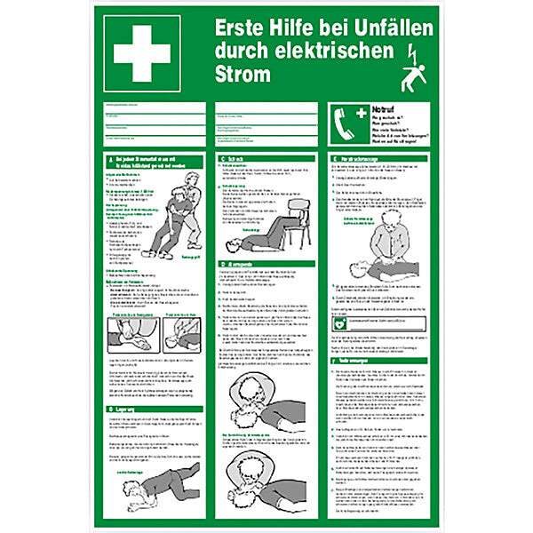 CIMCO SAH 1.Hilfe bei Unfällen Gr. 400x600x1 182762